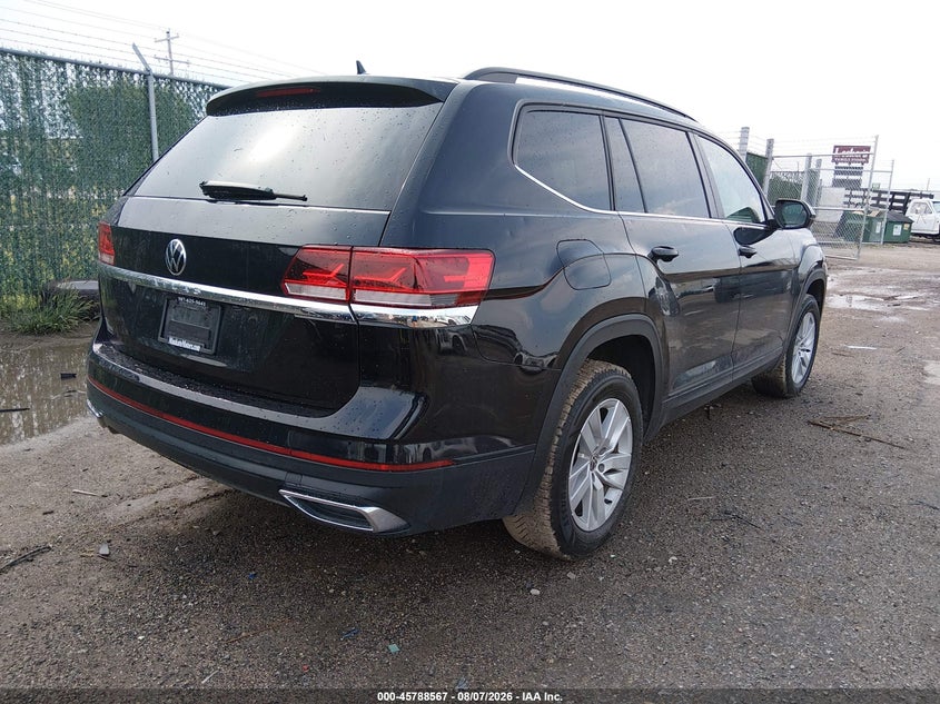Vin: 1v2gp2ca3mc523106, lot: 46287391, volkswagen atlas 2.0t s 20214