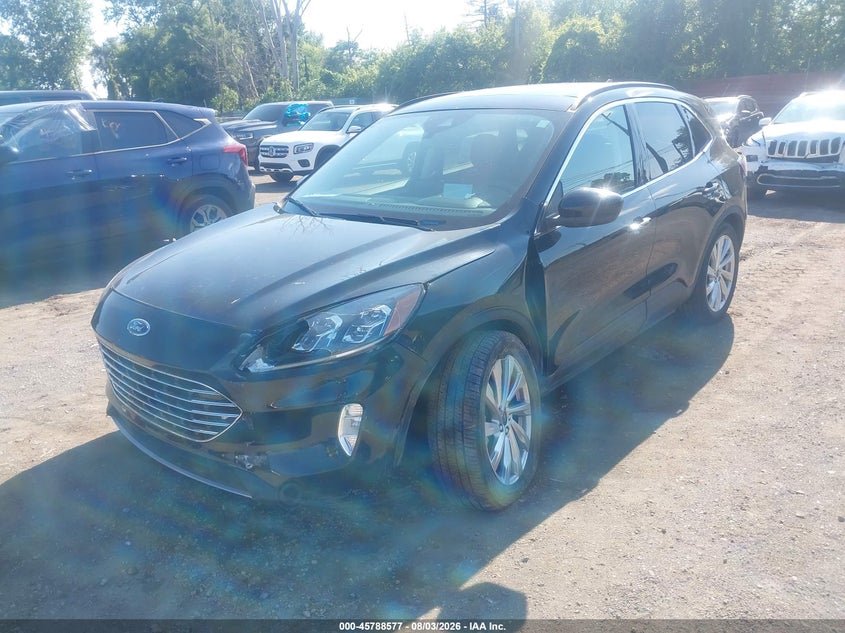 Vin: 1fmcu9j9xmua28983, lot: 46287401, ford escape titanium 20212
