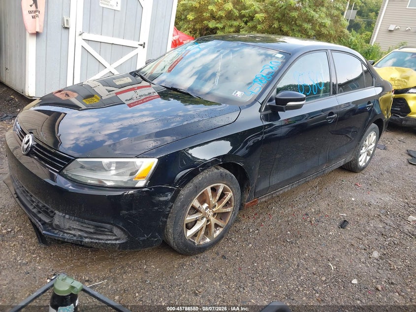 Vin: 3vwdz7aj9bm327470, lot: 46287404, volkswagen jetta 2.5l se 20112