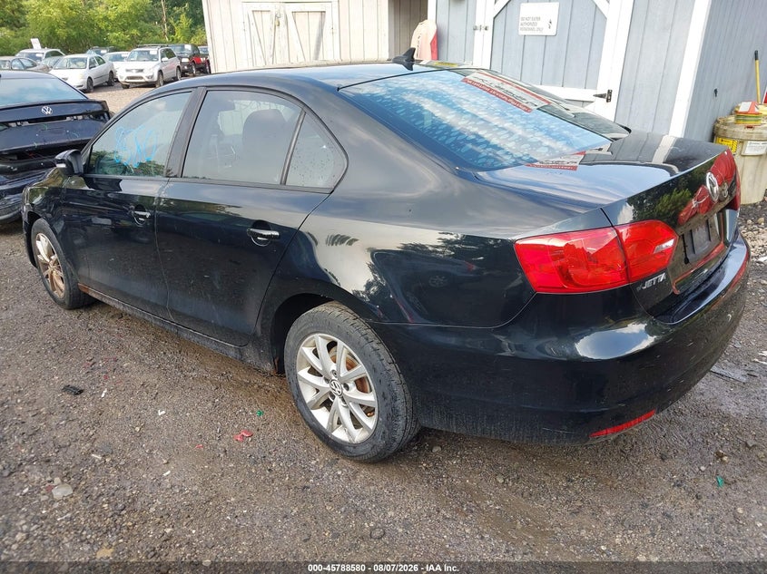 Vin: 3vwdz7aj9bm327470, lot: 46287404, volkswagen jetta 2.5l se 20113