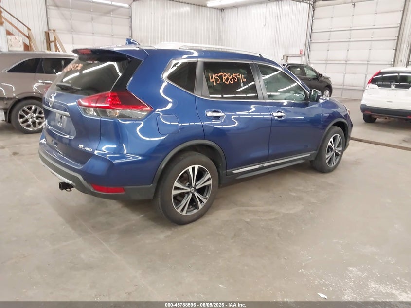 Vin: 5n1at2mv7jc799669, lot: 46287420, nissan rogue sl 20184