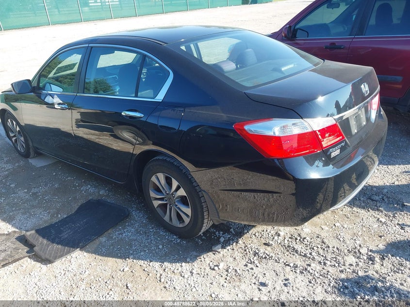 Vin: 1hgcr2f34fa219242, lot: 46287446, honda accord lx 20153