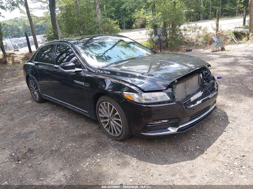 2017 LINCOLN CONTINENTAL auction photo 1