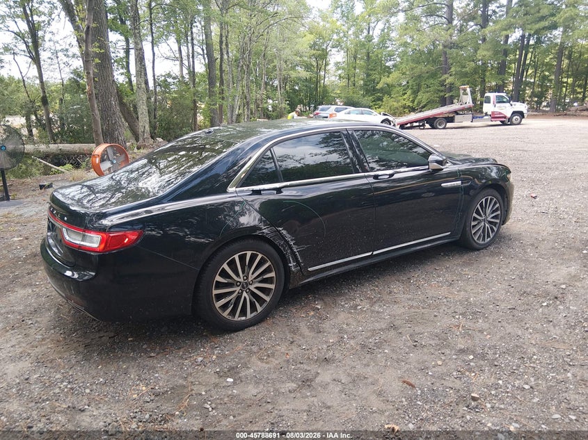 2017 LINCOLN CONTINENTAL auction photo 4