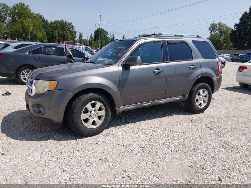Vin: 1fmcu0e7xbka47546, lot: 46287522, ford escape limited 20112