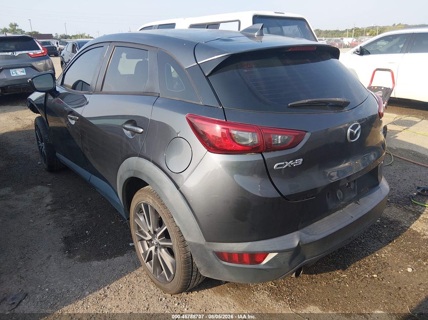 Vin: jm1dkdc71h0156099, lot: 46287531, mazda cx-3 touring 20173