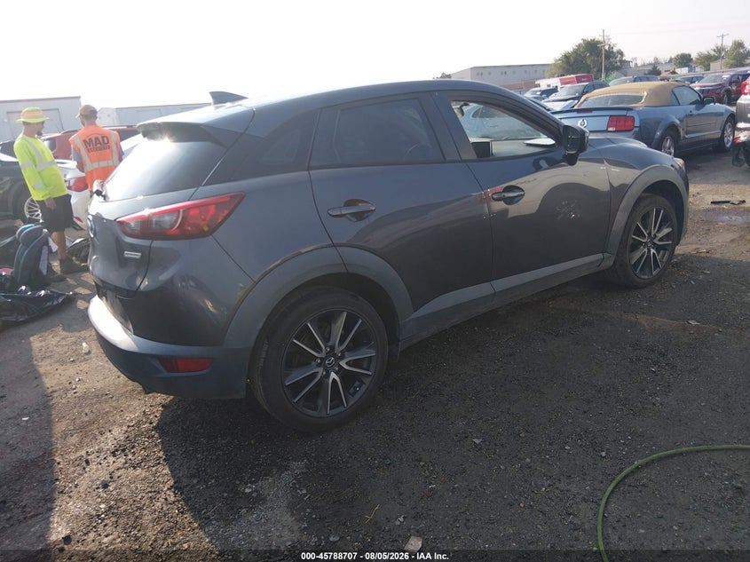 Vin: jm1dkdc71h0156099, lot: 46287531, mazda cx-3 touring 20174