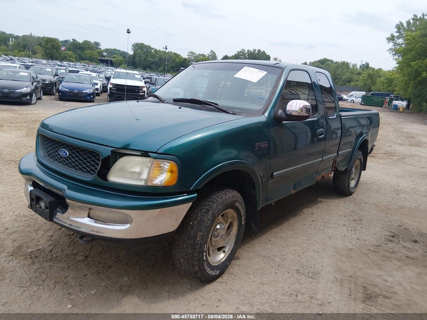 1997 Ford F-150, Звичайний знос, IAAI, VIN 1FTEX18L4VNC58439 — фото 2