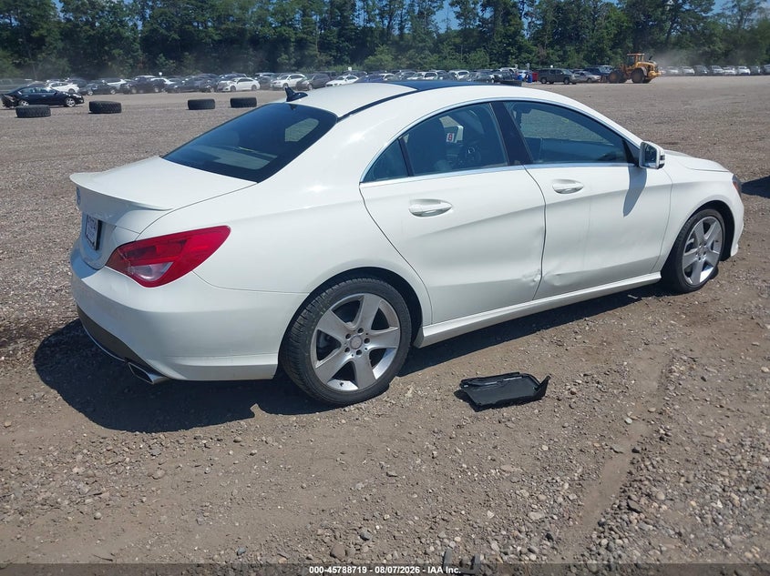 Vin: wddsj4eb9gn330133, lot: 46287543, mercedes-benz cla 250 20164