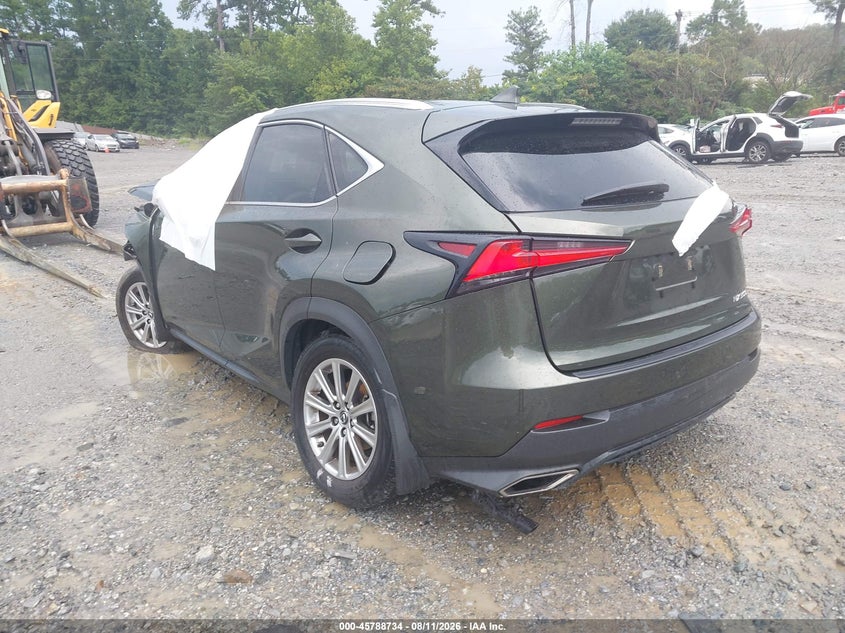 Vin: jtjdarbz2m2181723, lot: 46287558, lexus nx 300 20213