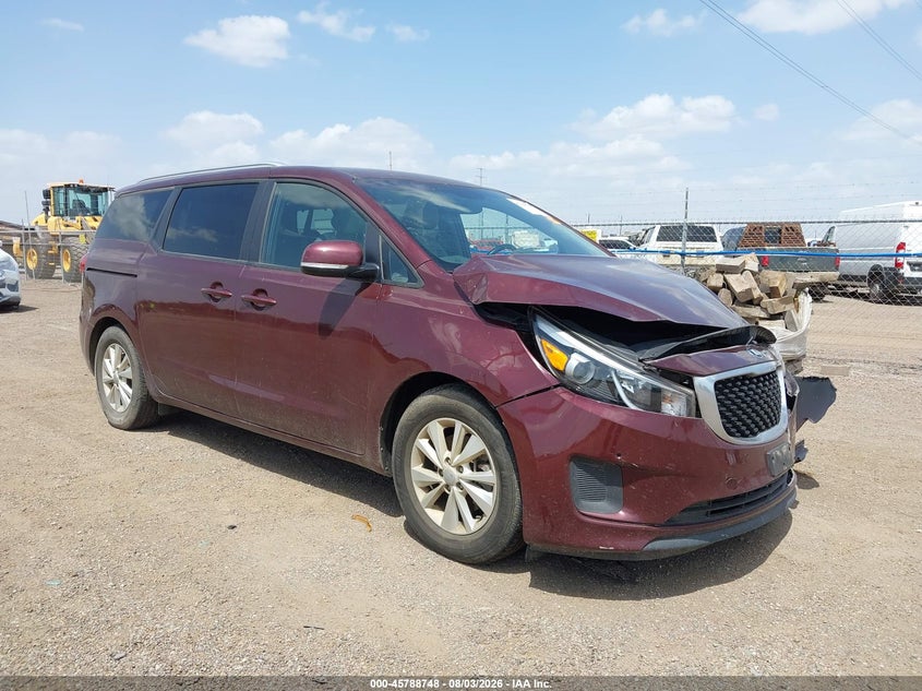 Vin: kndmb5c16h6319909, lot: 46287572, kia sedona lx 2017 img_1