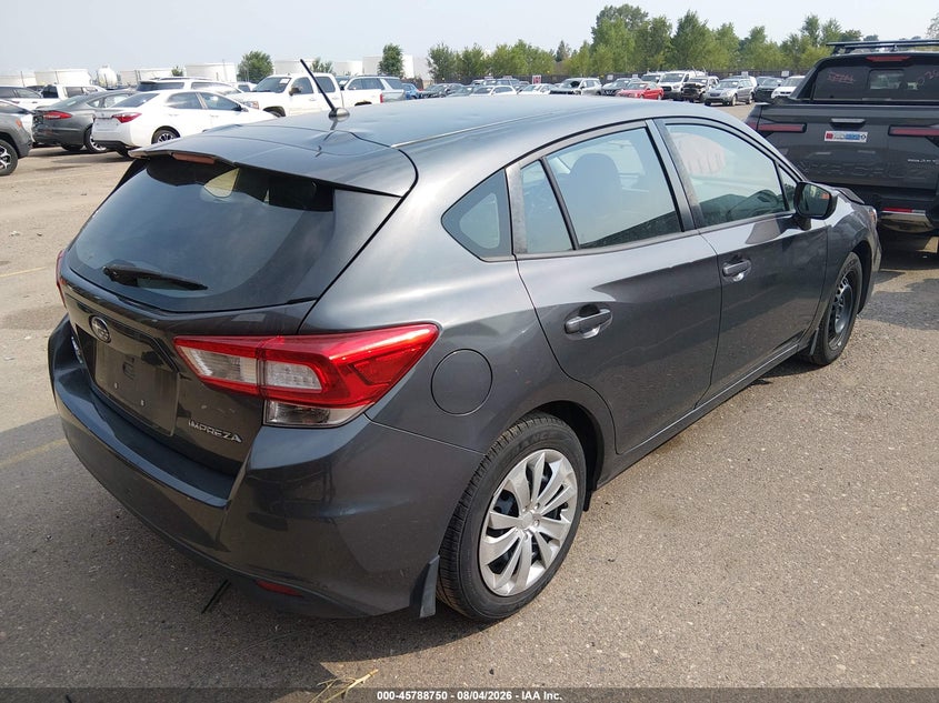 Vin: 4s3gtaa61j3702827, lot: 46287574, subaru impreza 2.0i 20184