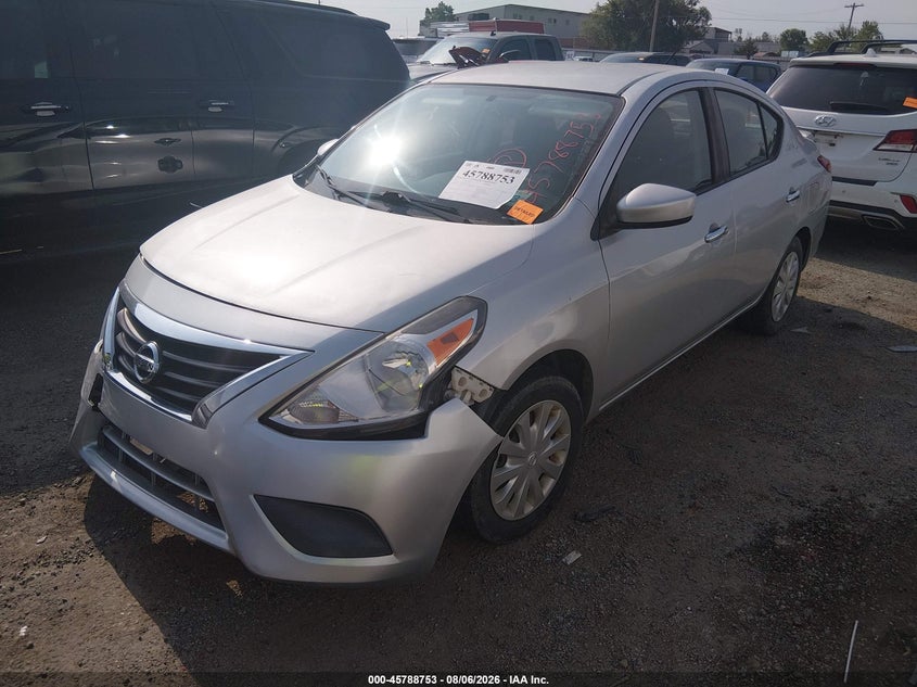 Vin: 3n1cn7ap4hk427790, lot: 46287577, nissan versa 1.6 sv 20172