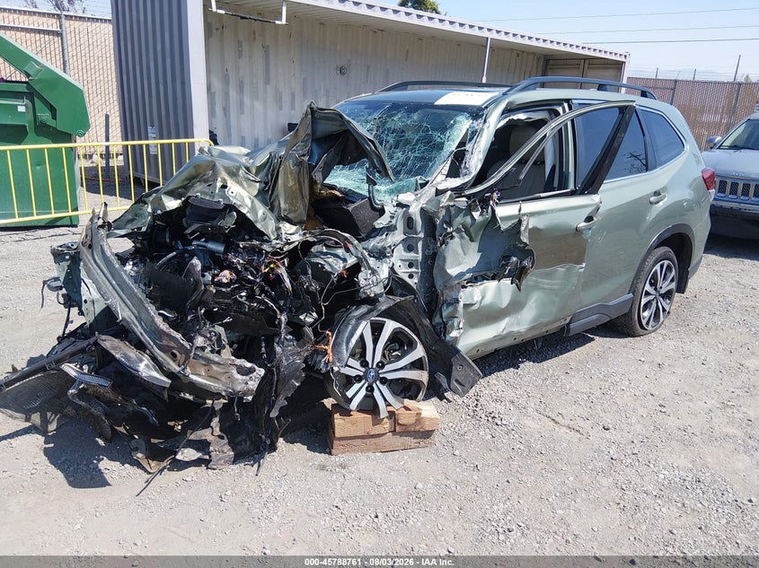 Vin: jf2skauc4mh566846, lot: 46287585, subaru forester limited 20212