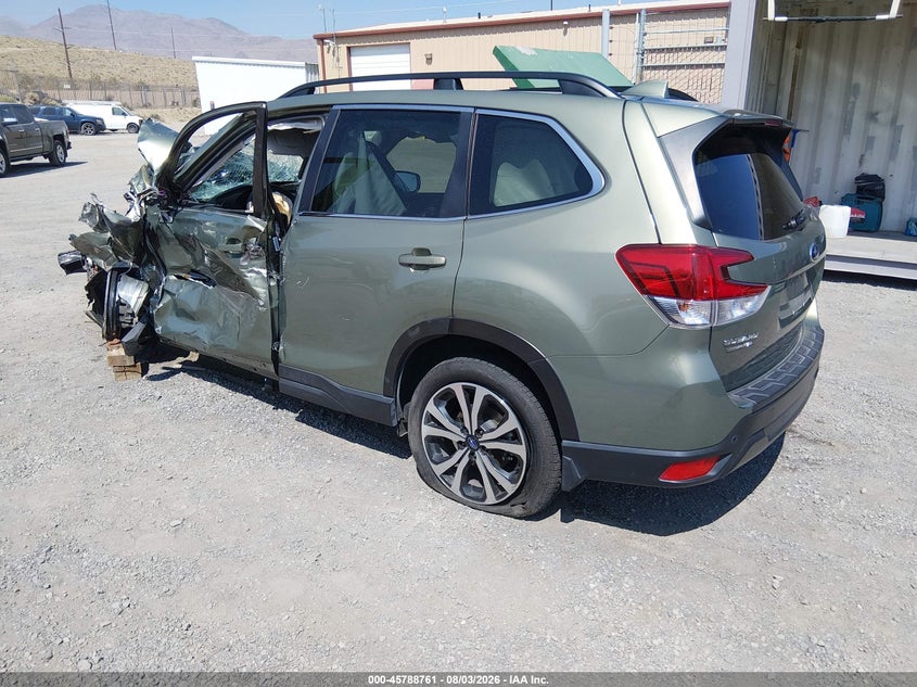 Vin: jf2skauc4mh566846, lot: 46287585, subaru forester limited 20213