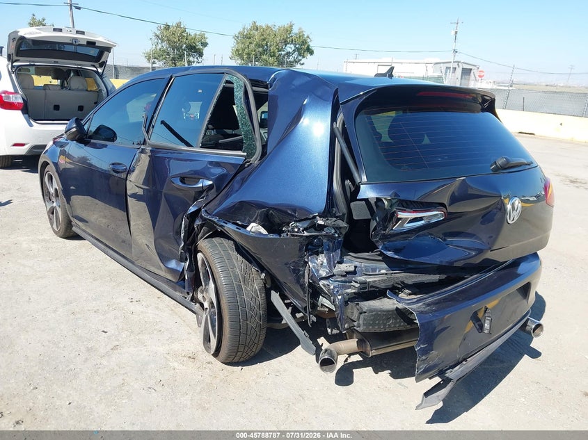 Vin: 3vw447au3hm073210, lot: 46287611, volkswagen golf gti autobahn 4-door/s 4-door/se 4-door/sport 4-door 20173
