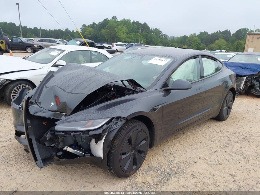 2025 TESLA MODEL 3 auction photo 2
