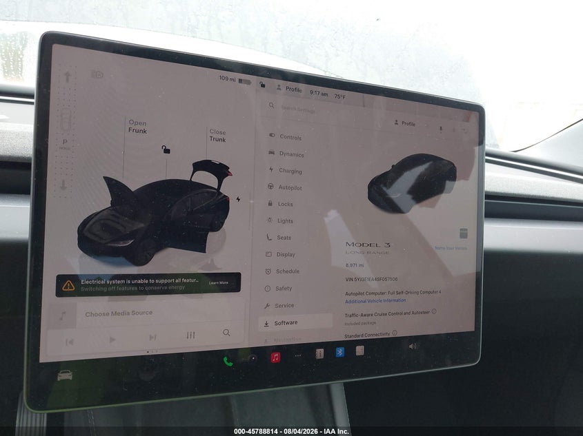 2025 TESLA MODEL 3 auction photo 7
