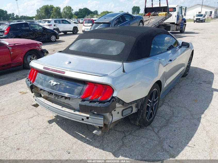 Vin: 1fatp8uh5l5138783, lot: 46287649, ford mustang ecoboost premium 20204