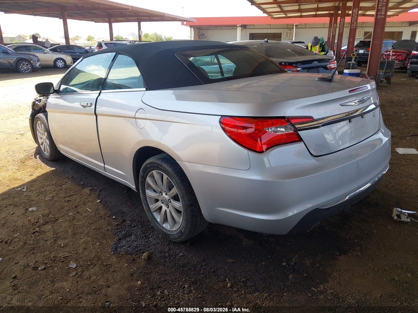 Vin: 1c3bc2eg4bn620488, lot: 46287653, chrysler 200 touring 20113