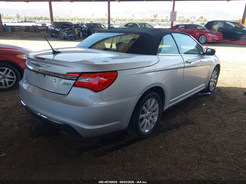 Vin: 1c3bc2eg4bn620488, lot: 46287653, chrysler 200 touring 20114