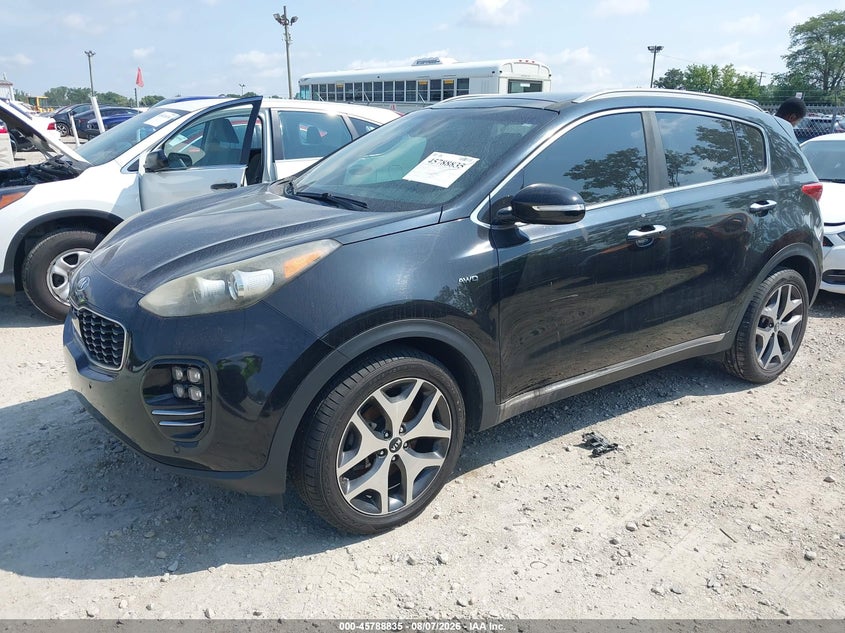 Vin: kndprca66h7165157, lot: 46287659, kia sportage sx turbo 20172