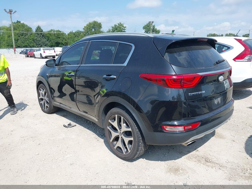 Vin: kndprca66h7165157, lot: 46287659, kia sportage sx turbo 20173