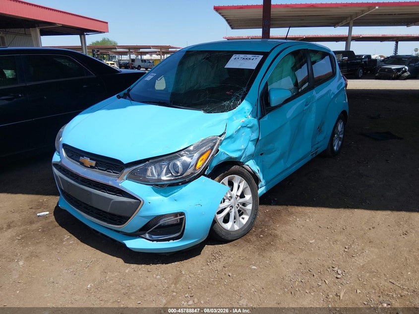 Vin: kl8cd6sa3mc735644, lot: 46287671, chevrolet spark fwd 1lt automatic 20212