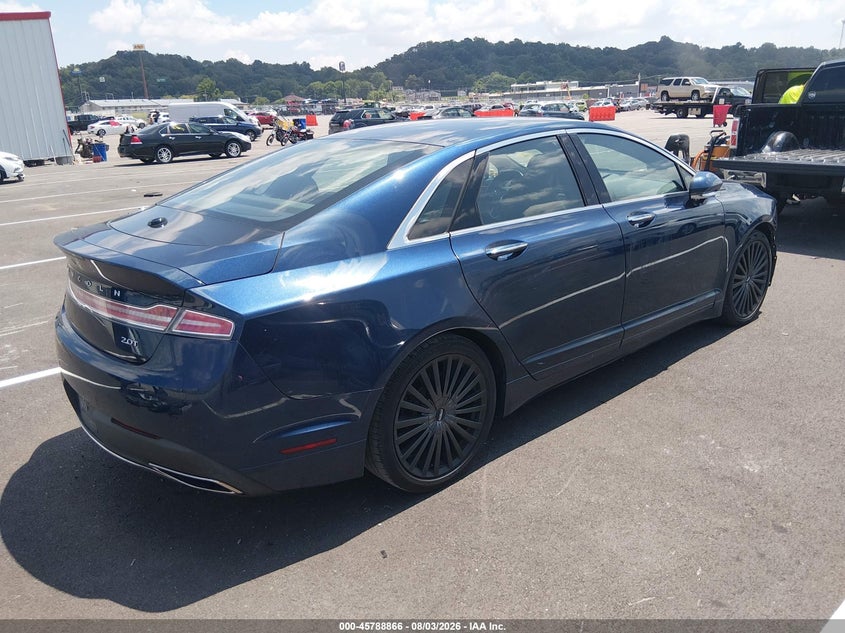 Vin: 3ln6l5e9xhr648653, lot: 46287690, lincoln mkz reserve 20174