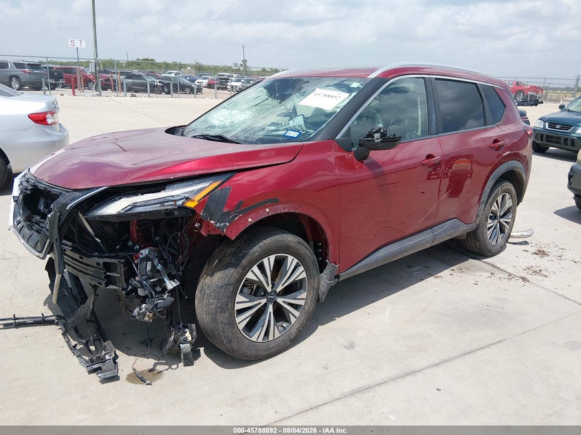 Vin: 5n1bt3bb4nc729121, lot: 46287716, nissan rogue sv intelligent awd 20222