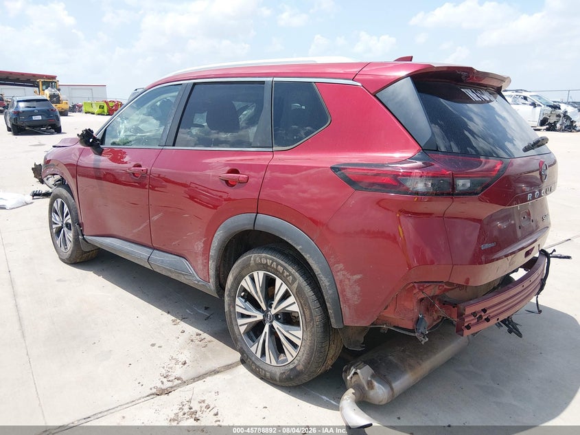 Vin: 5n1bt3bb4nc729121, lot: 46287716, nissan rogue sv intelligent awd 20223