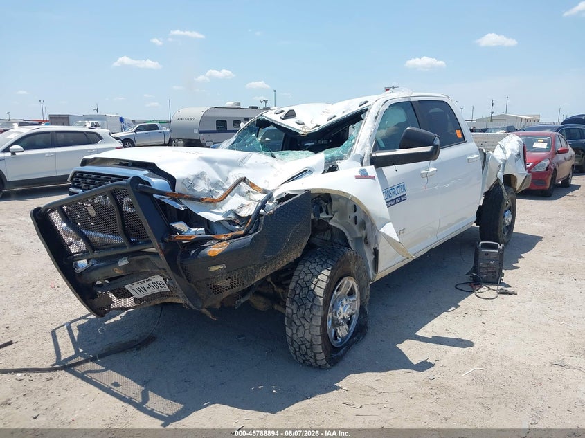Vin: 3c6ur5dl0ng146210, lot: 46287718, ram 2500 lone star  4x4 6'4 box 20222