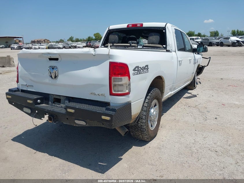 Vin: 3c6ur5dl0ng146210, lot: 46287718, ram 2500 lone star  4x4 6'4 box 20224