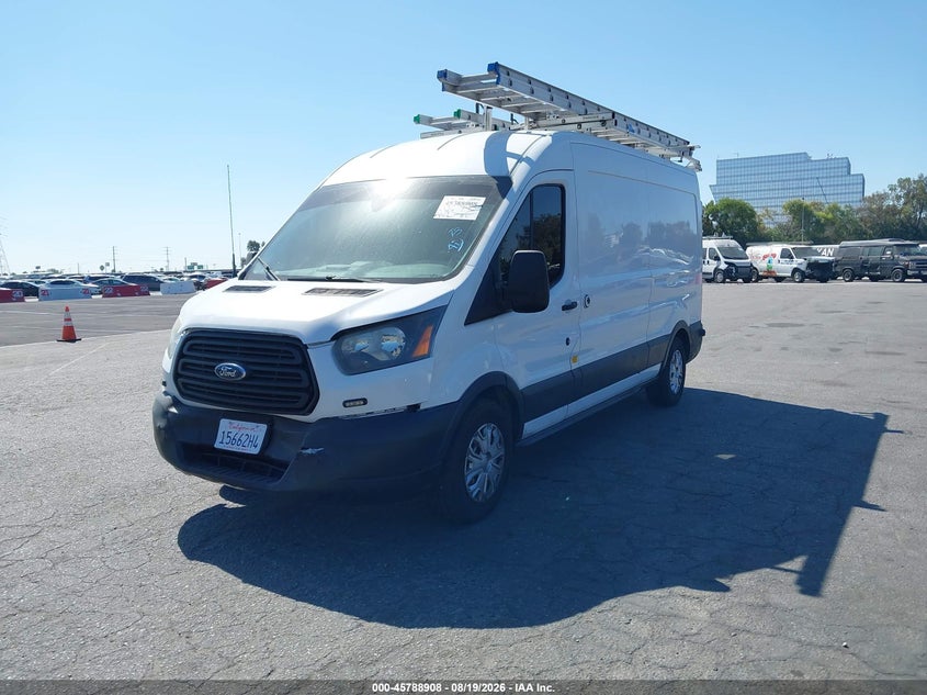Vin: 1ftne2cv2fkb09518, lot: 46287732, ford transit-150 20152