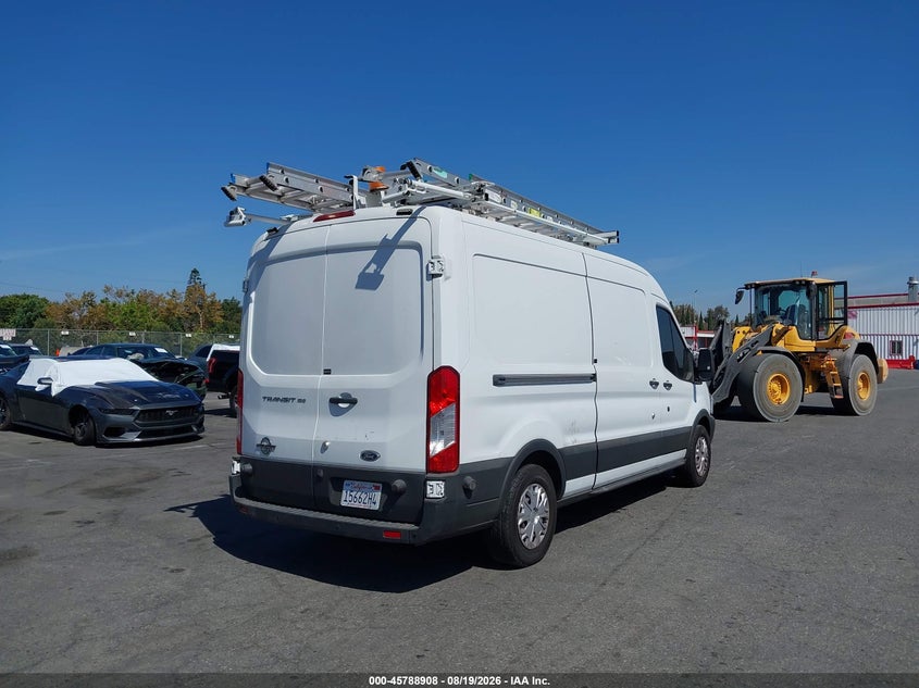 Vin: 1ftne2cv2fkb09518, lot: 46287732, ford transit-150 20154