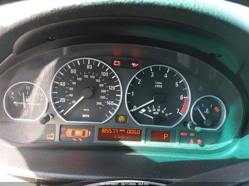 BMW 330XI 2002 VIN WBAEW53482PG16958