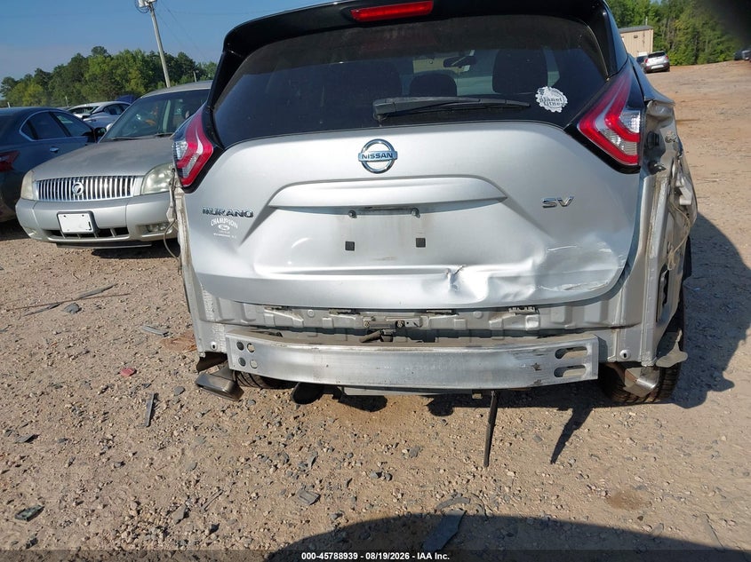 NISSAN MURANO 2017 VIN 5N1AZ2MG3HN157951