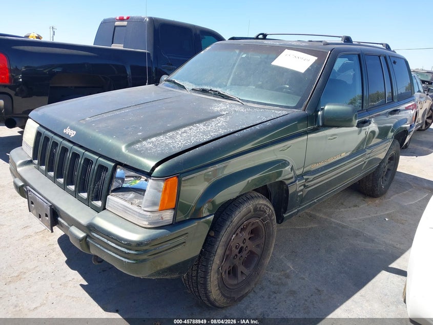 1996 Jeep Grand Cherokee Limited, Normal Wear & Tear, IAAI, VIN 1J4GZ78YXTC354810 — photo 2
