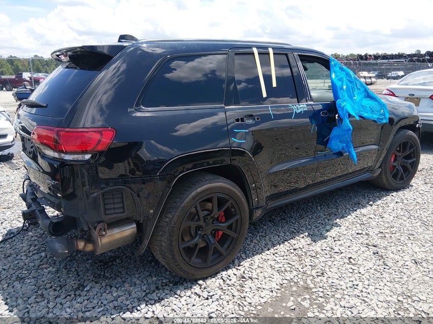Vin: 1c4rjfdj7hc660282, lot: 46287787, jeep grand cherokee srt 20174