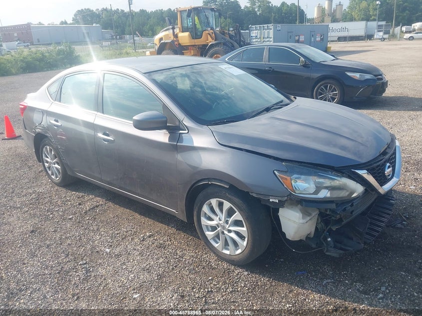 Vin: 3n1ab7ap8jy277945, lot: 46287789, nissan sentra sv 2018 img_1