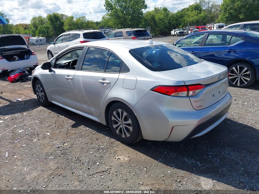 Vin: jtdeamde8nj055989, lot: 46287836, toyota corolla hybrid le 20223