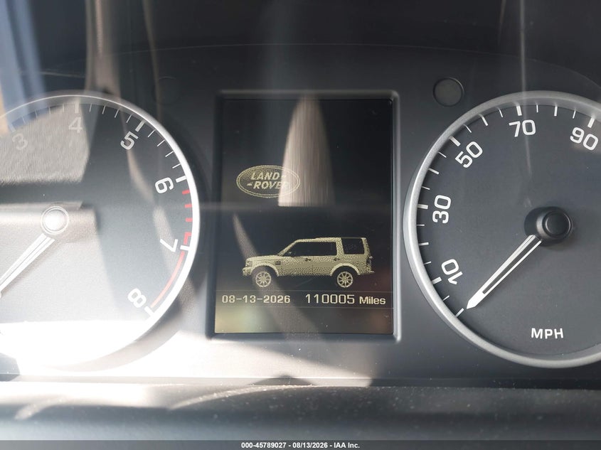2013 LAND ROVER LR4 auction photo 7
