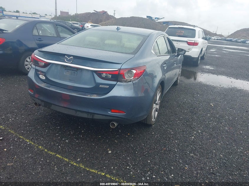Vin: jm1gj1w61f1172232, lot: 46287871, mazda mazda6 i grand touring 20154