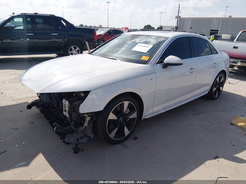 Vin: wauenaf44hn000179, lot: 46287878, audi a4 premium plus 20172