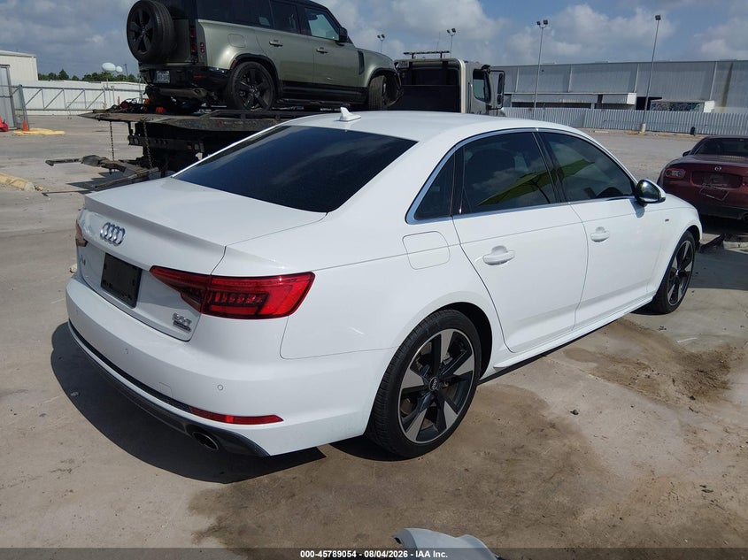 Vin: wauenaf44hn000179, lot: 46287878, audi a4 premium plus 20174