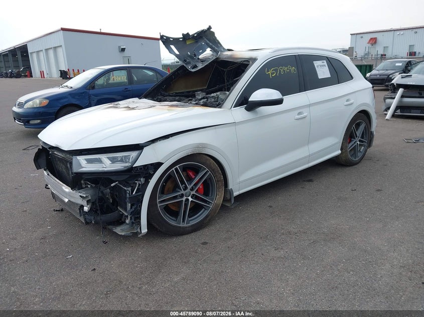 Vin: wa1c4afy8j2033400, lot: 46287914, audi sq5 3.0t premium plus 20182