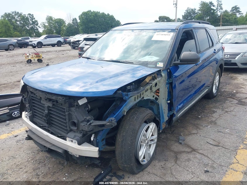 Vin: 1fmsk7dh3lgb60988, lot: 46287919, ford explorer xlt 20202