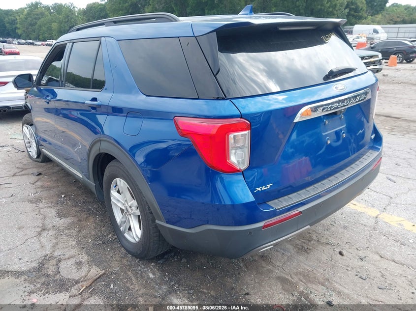 Vin: 1fmsk7dh3lgb60988, lot: 46287919, ford explorer xlt 20203