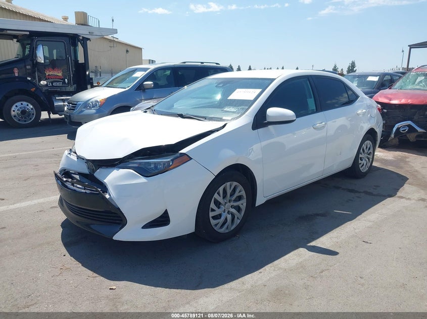 Vin: 5yfburhexkp875032, lot: 46287945, toyota corolla le 20192