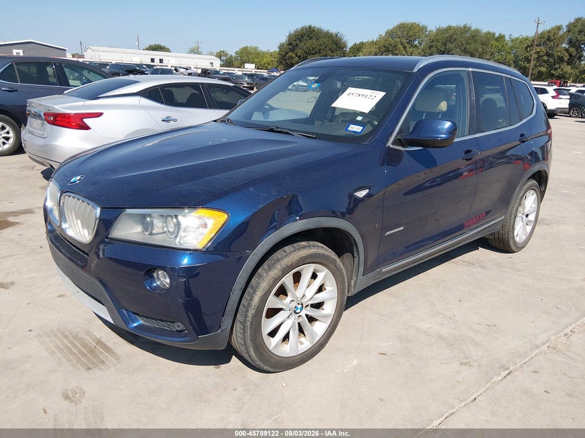 Vin: 5uxwx9c5xd0a27831, lot: 46287946, bmw x3 xdrive28i 20132
